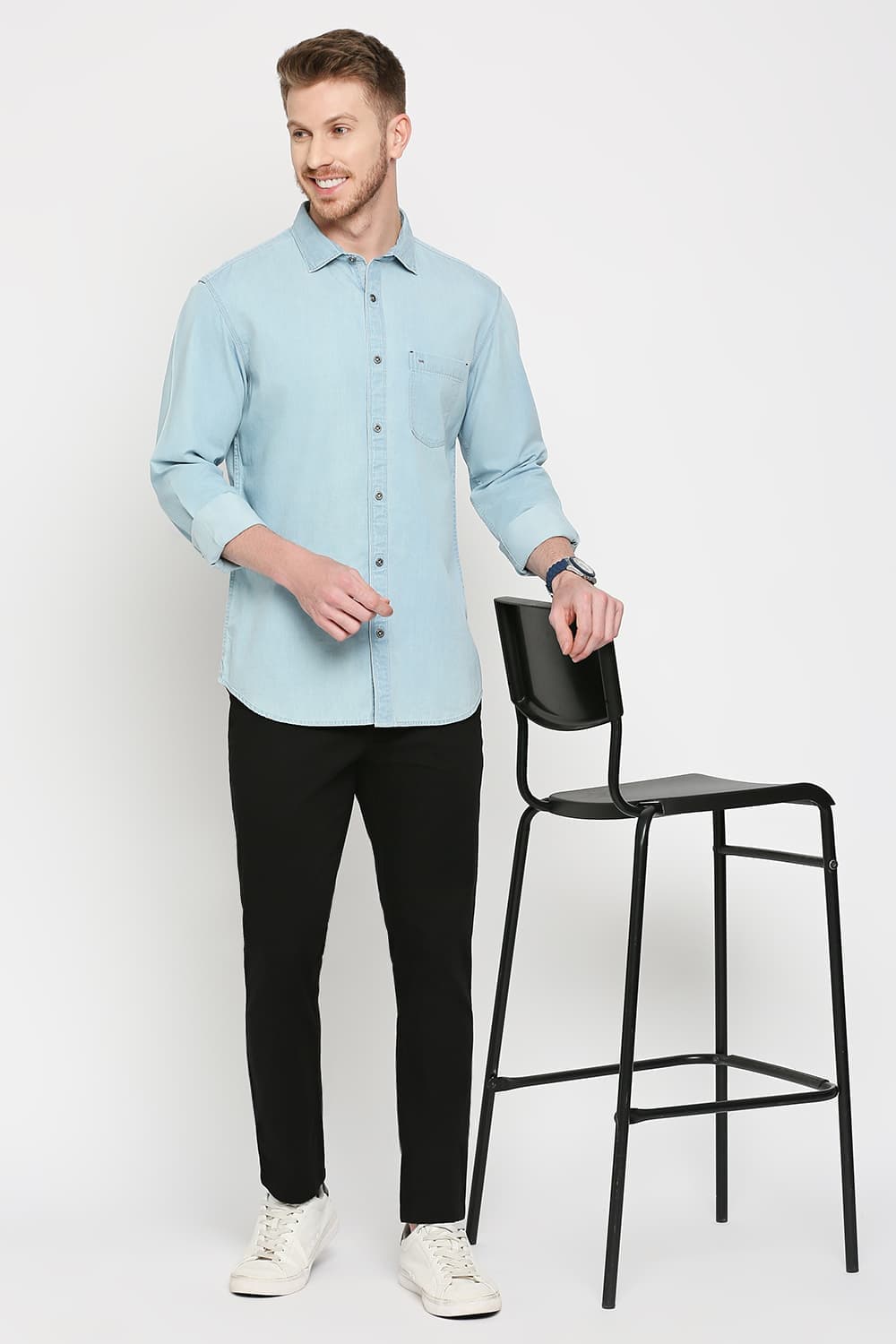 Slim Fit Cotton Shirt