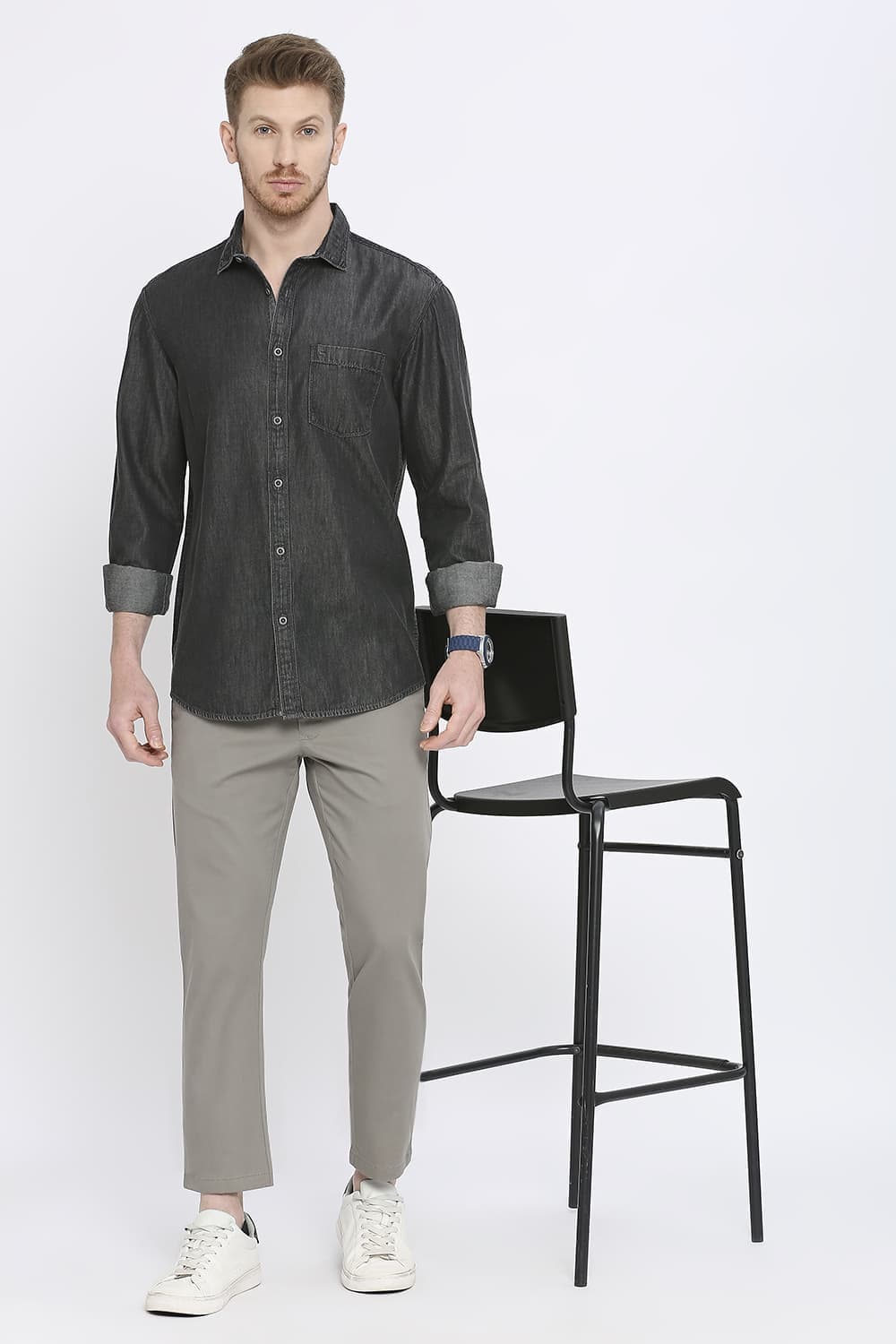 Slim Fit Cotton Shirt