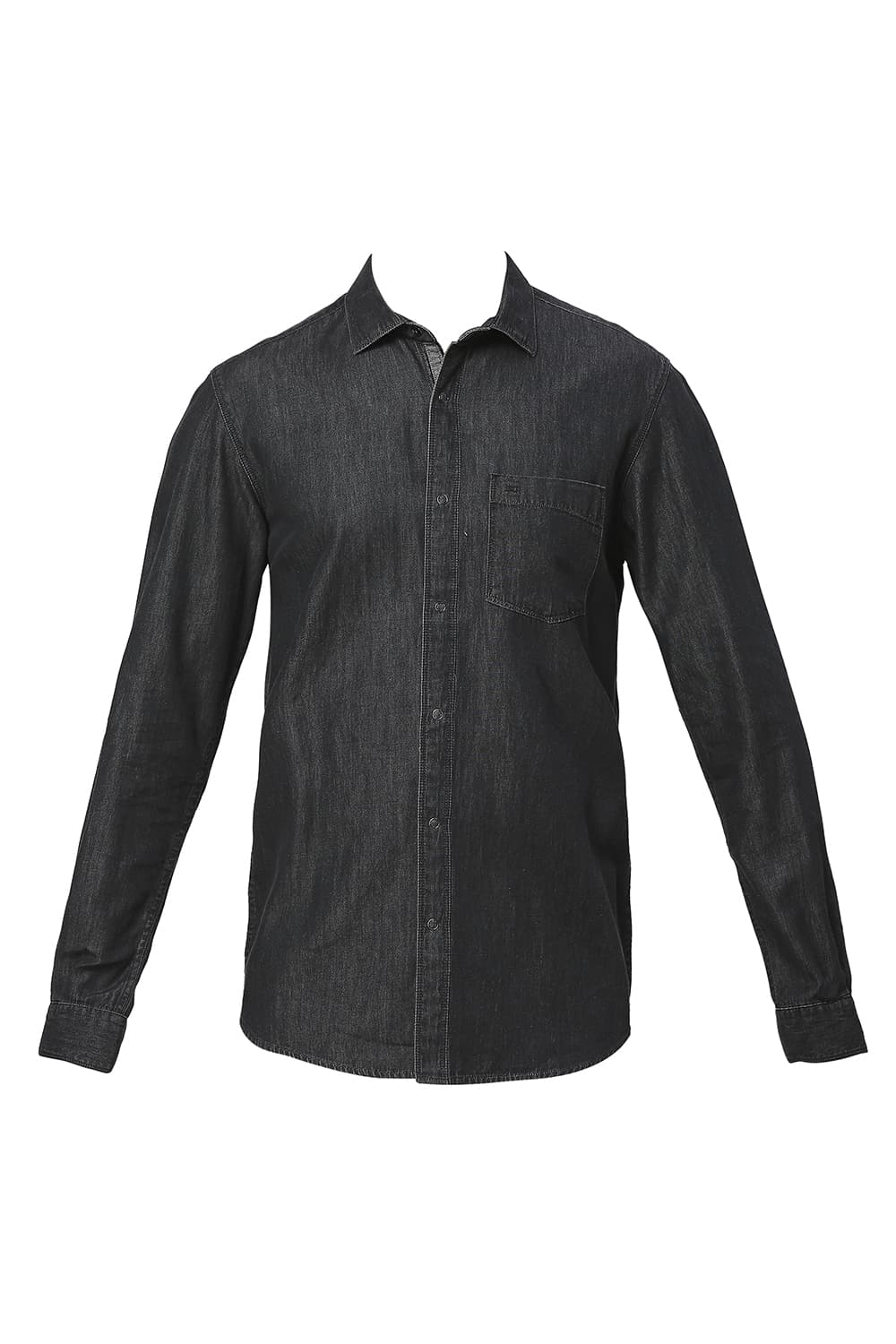 SLIM FIT COTTON SULPHUR SHIRT