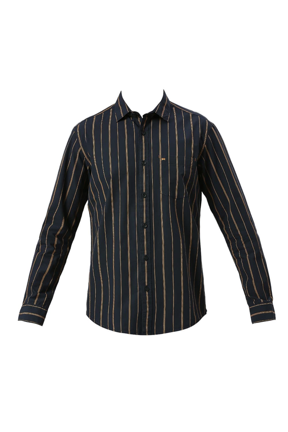 SLIM FIT COTTON STRIPE SHIRT