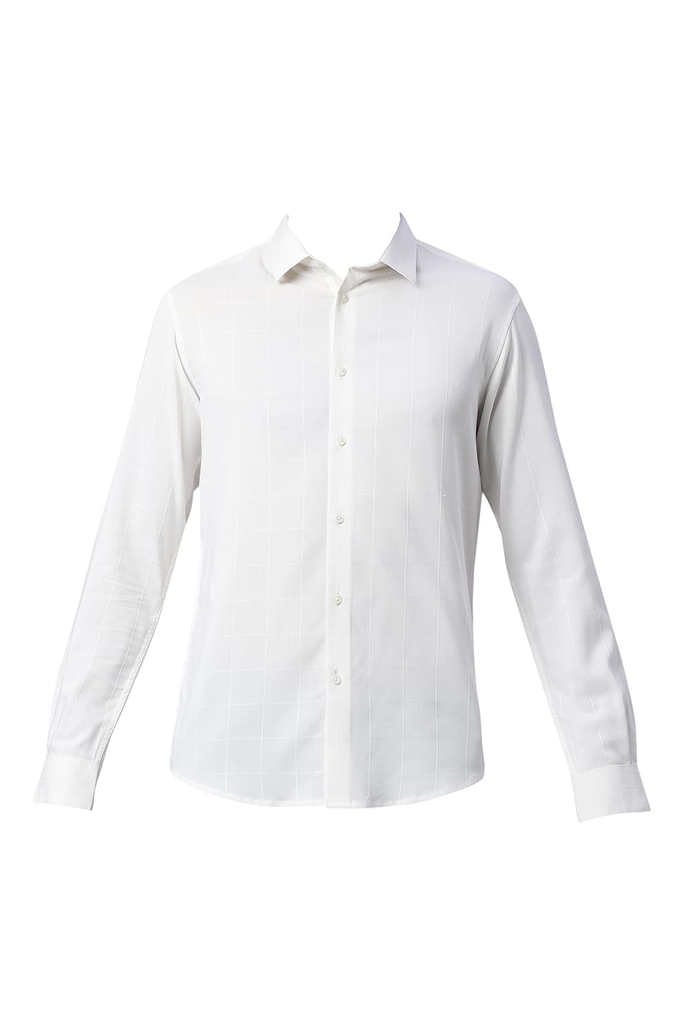 BASICS SLIM FIT TENCEL POLY STRETCH SHIRT