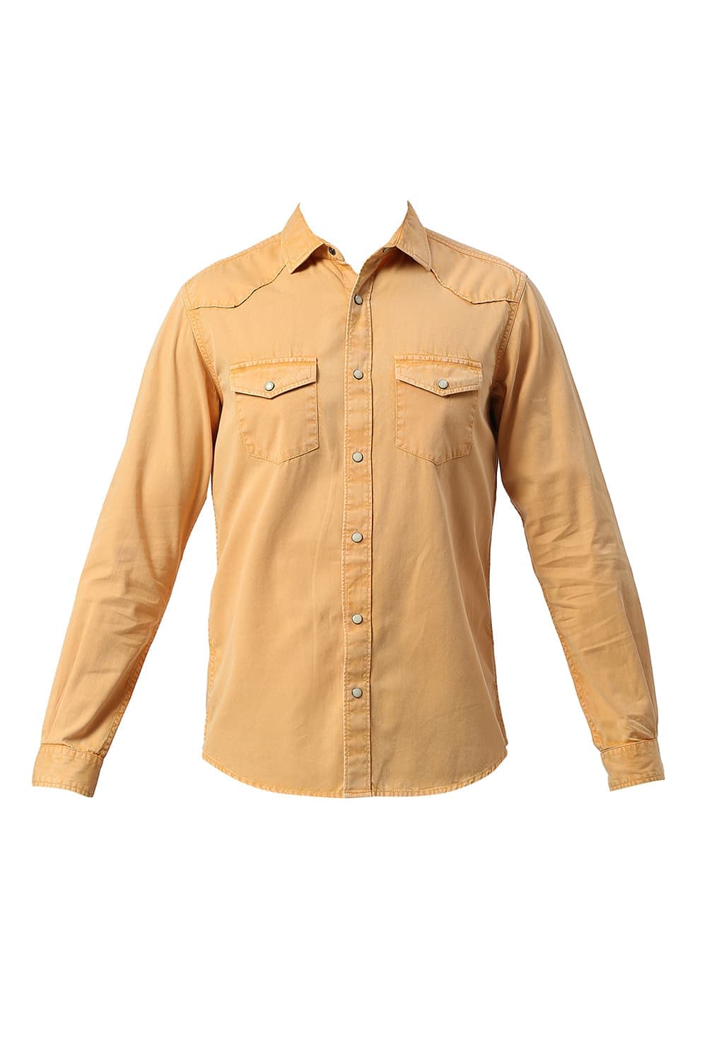 SLIM FIT COTTON TWILL SHIRT