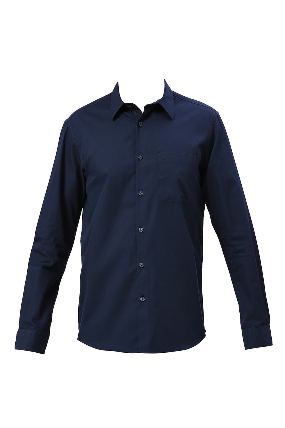 SLIM FIT COTTON POLYESTER CAVALRY TWILL SHIRT