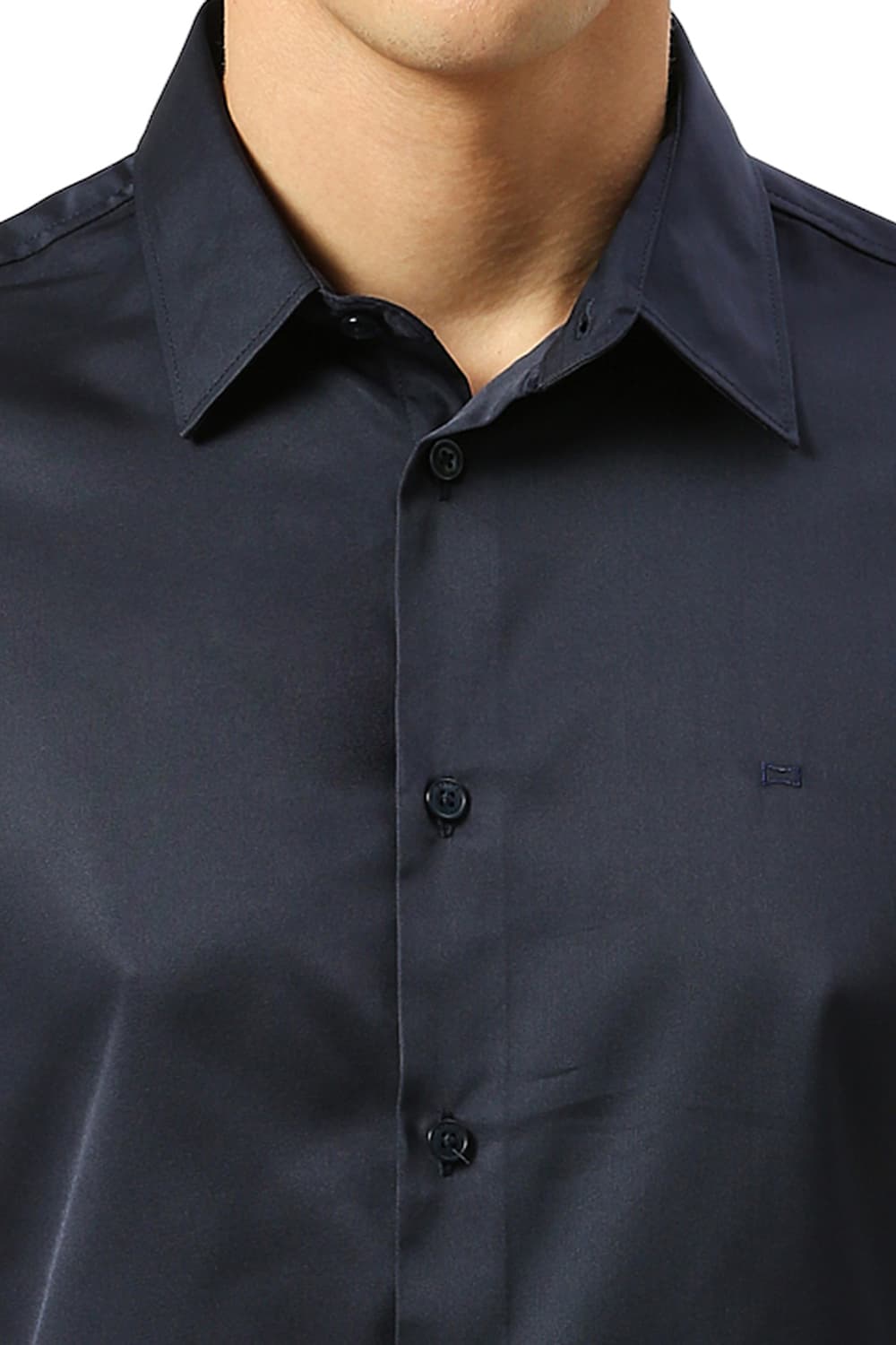 SLIM FIT POLYESTER STRETCH SHIRT