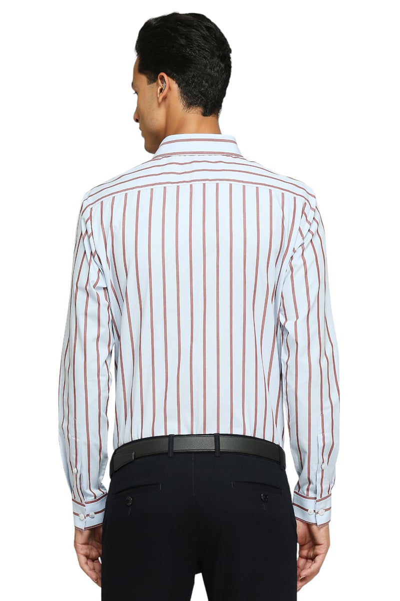 SLIM FIT COTTON STRIPES SHIRTS
