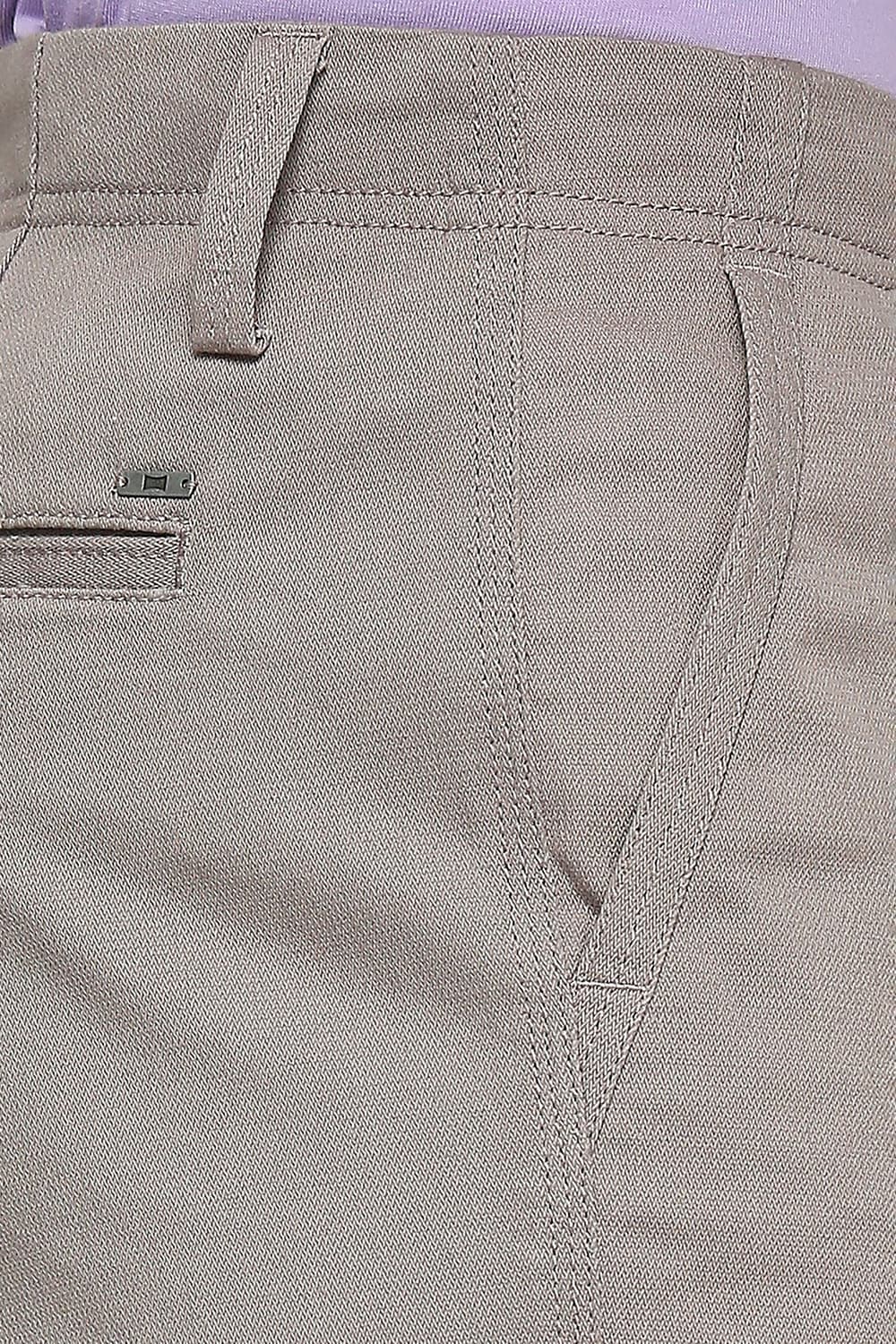 BASICS COMFORT FIT COTTON STRETCH DOBBY WOVEN SHORTS