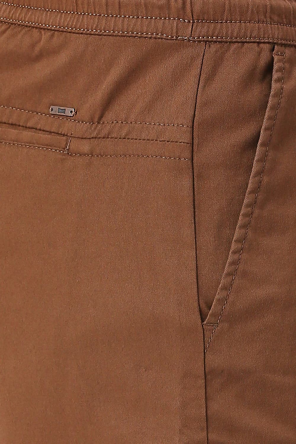 COMFORT FIT COTTON STRETCH PEACH TWILL SHORTS