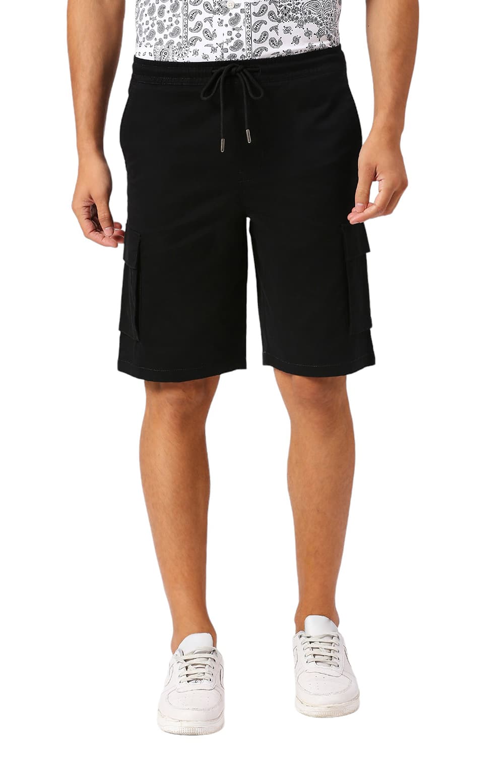 COMFORT FIT COTTON STRETCH PEACH TWILL SHORTS