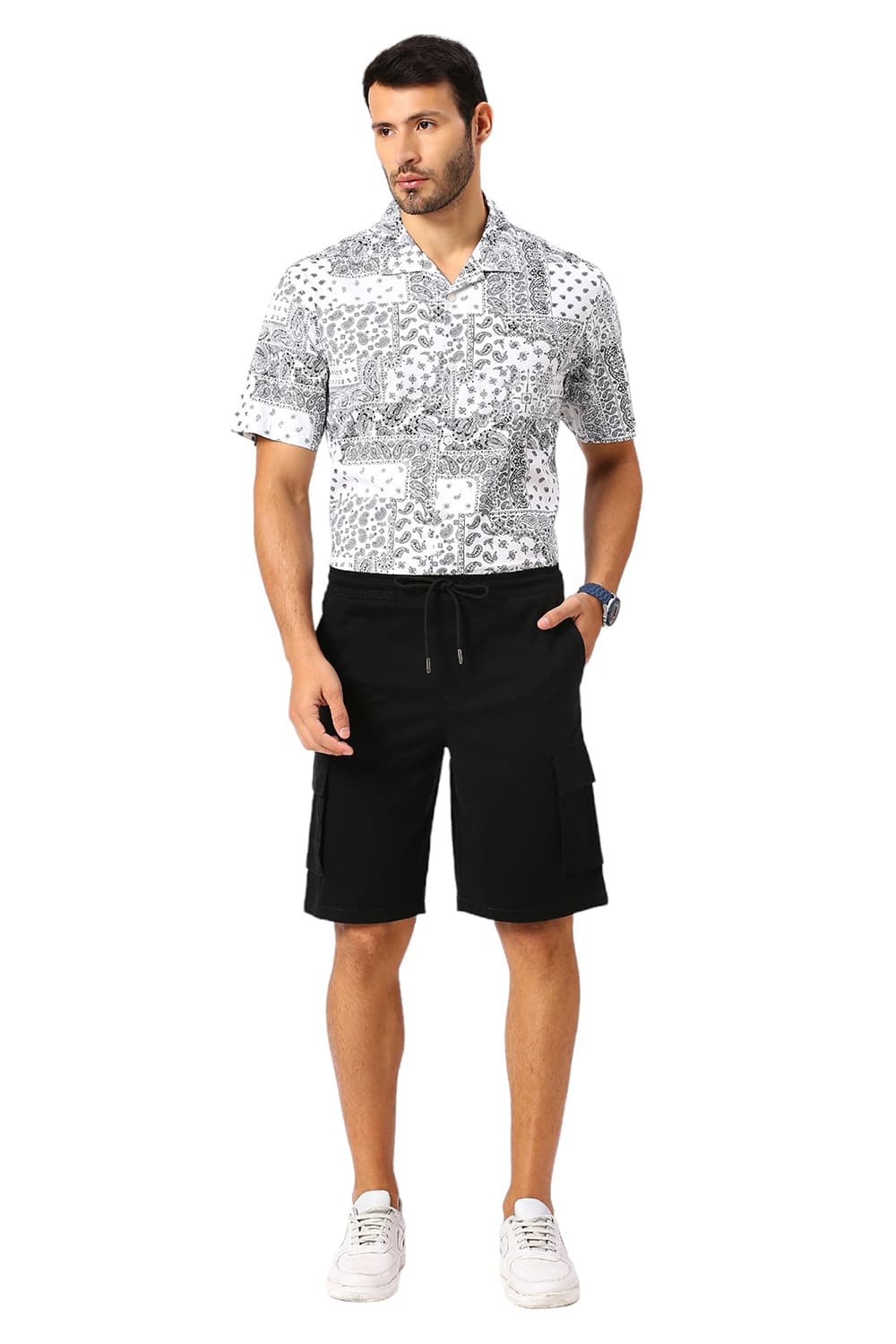 COMFORT FIT COTTON STRETCH PEACH TWILL SHORTS