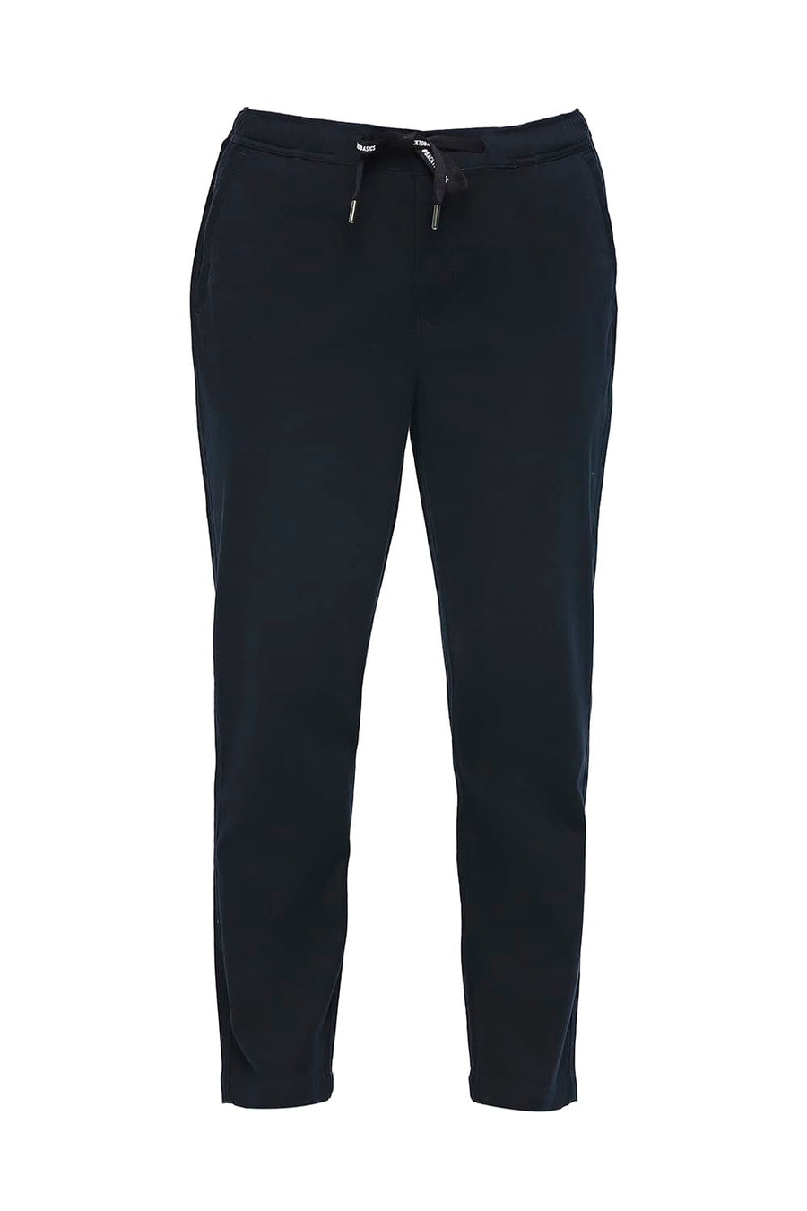 BASICS RELAXED FIT BELUGA GREEN COTTON STRETCH DOBBY TROUSERS