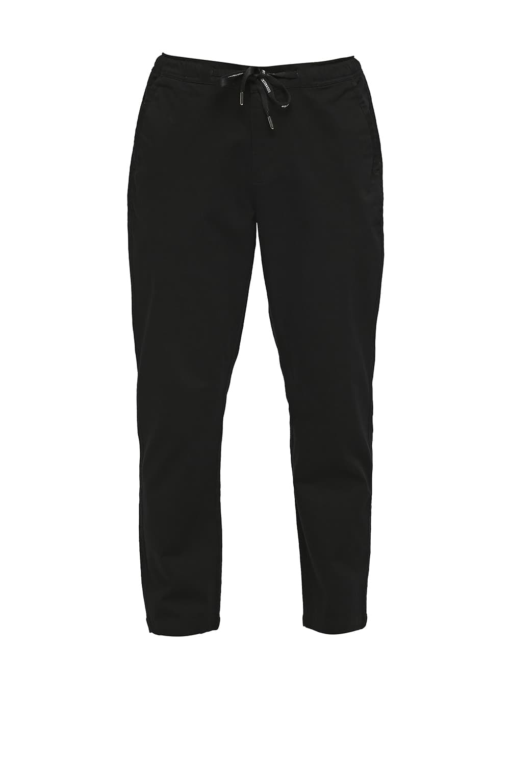 BASICS RELAXED FIT COTTON STRETCH DOBBY TROUSERS