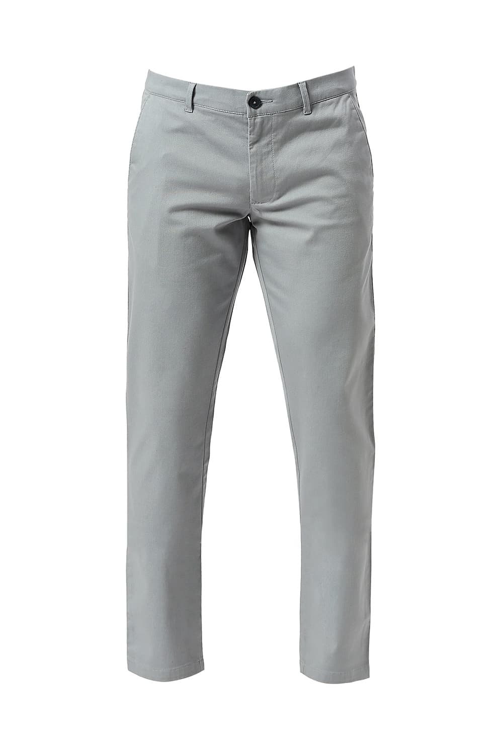 TAPERED FIT COTTON STRETCH DOBBY TROUSERS