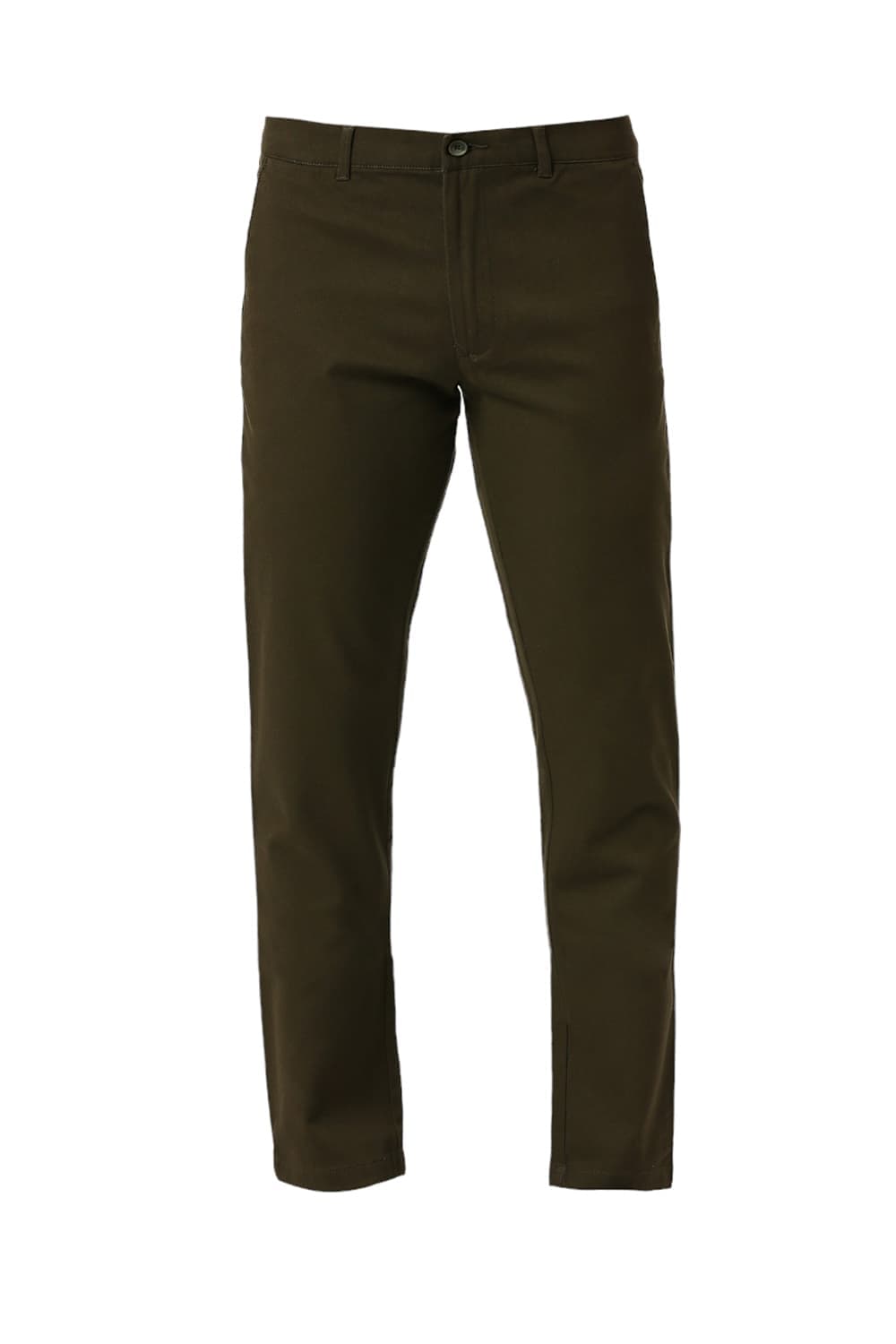 TAPERED FIT COTTON STRETCH DOBBY TROUSERS