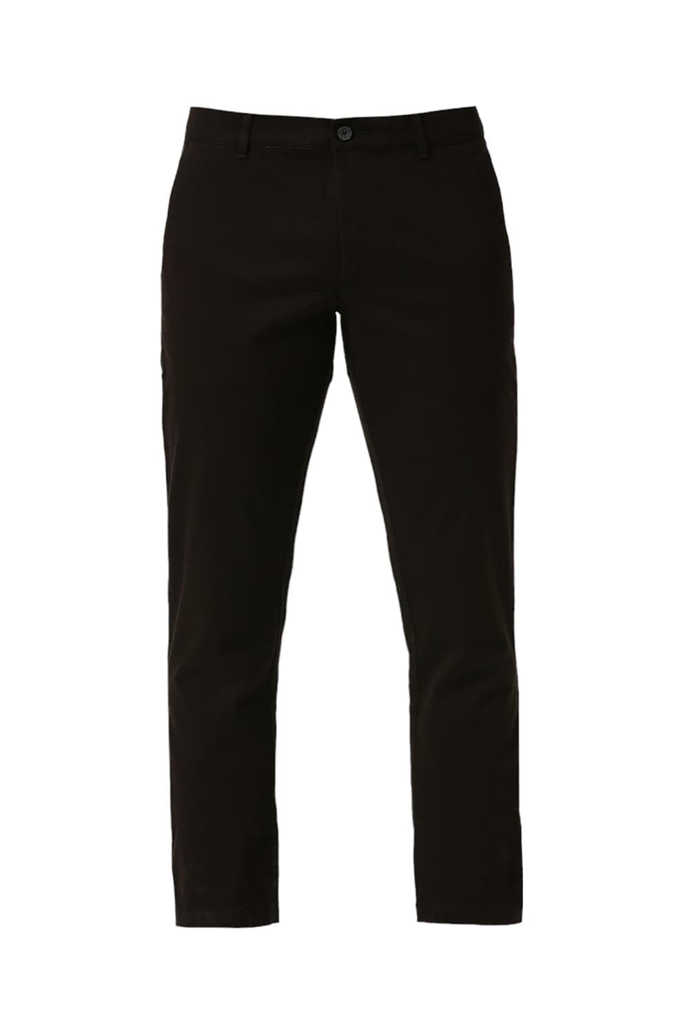 TAPERED FIT COTTON STRETCH DOBBY TROUSERS