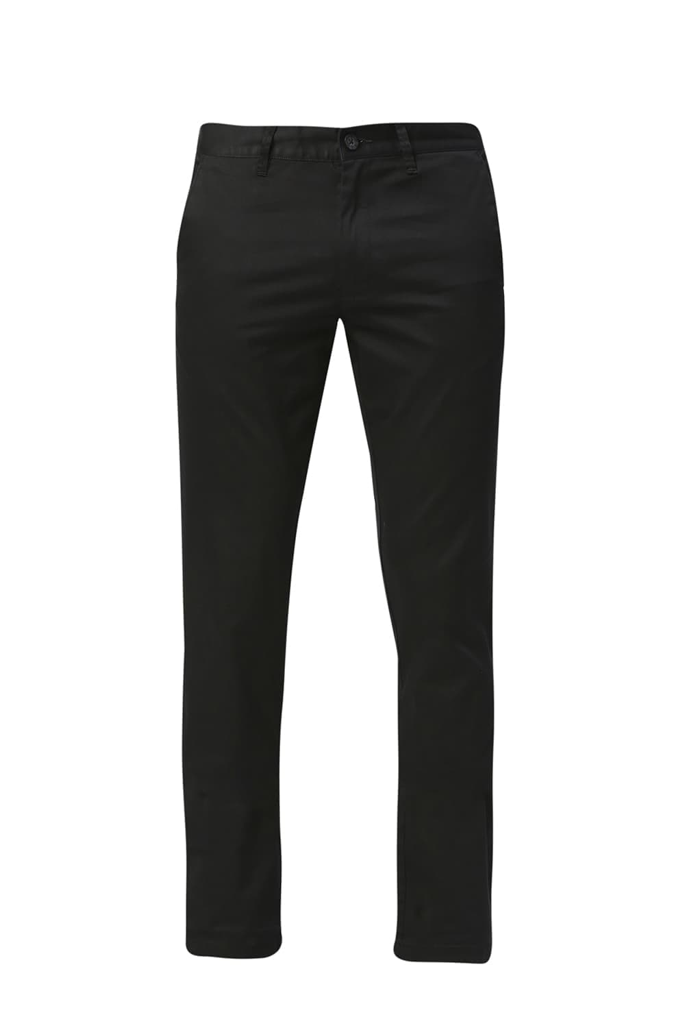 Tapered Fit Cotton Stretch Trousers