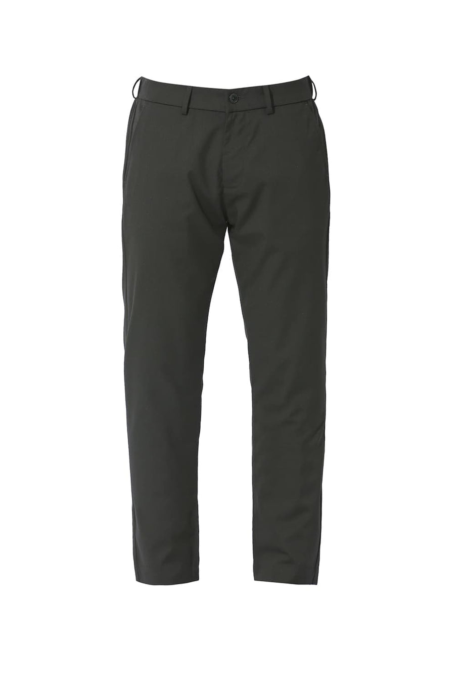 BASICS DRIFT FIT FOREST GREEN CATIONIC POLYESTER VISCOSE TWILL TROUSERS