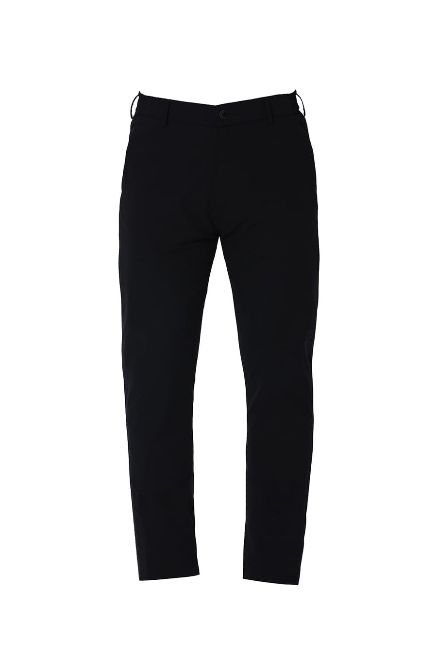 BASICS DRIFT FIT CAVIAR BLACK POLYESTER STRETCH TROUSERS