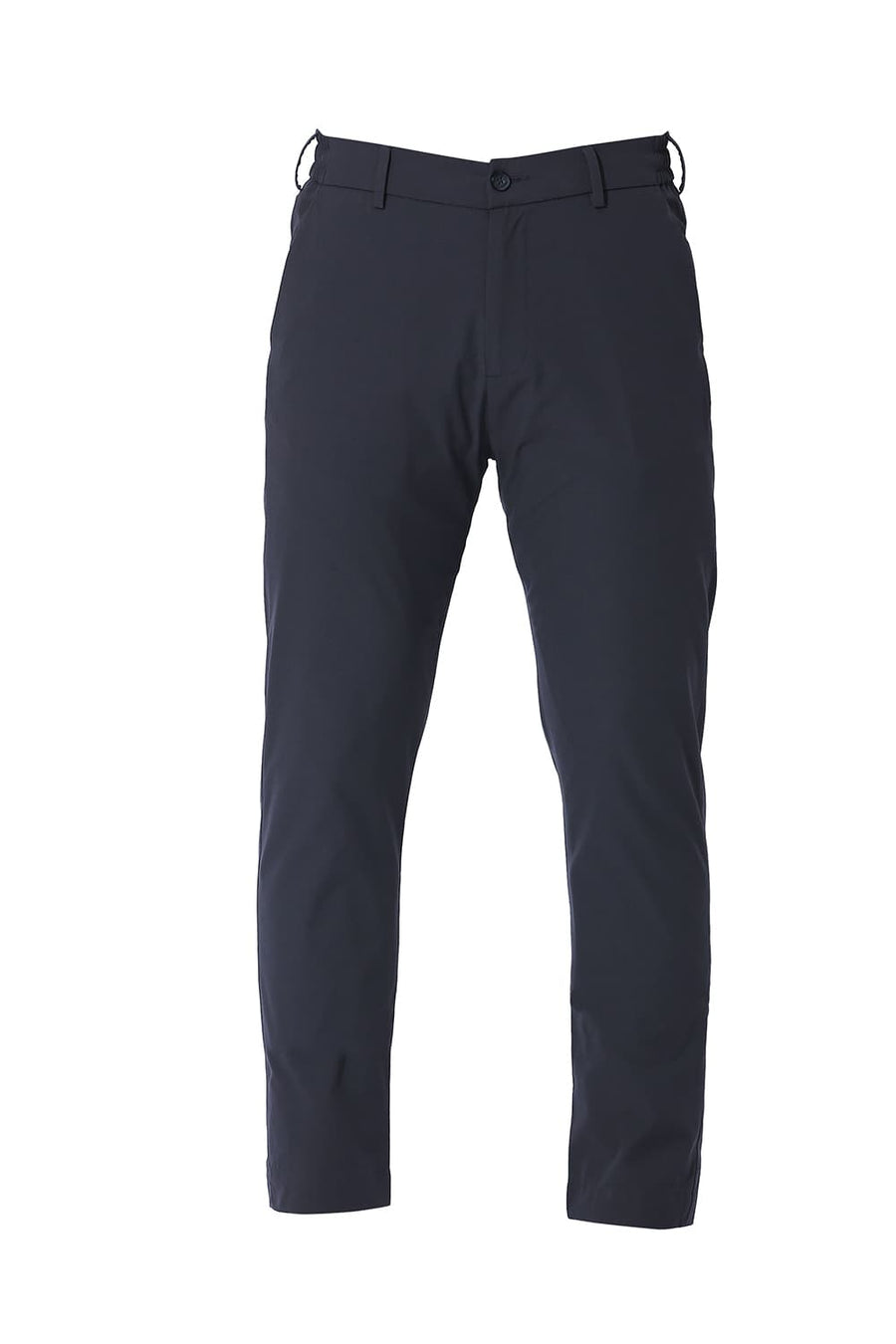 BASICS DRIFT FIT JET GREY POLYESTER STRETCH TROUSERS