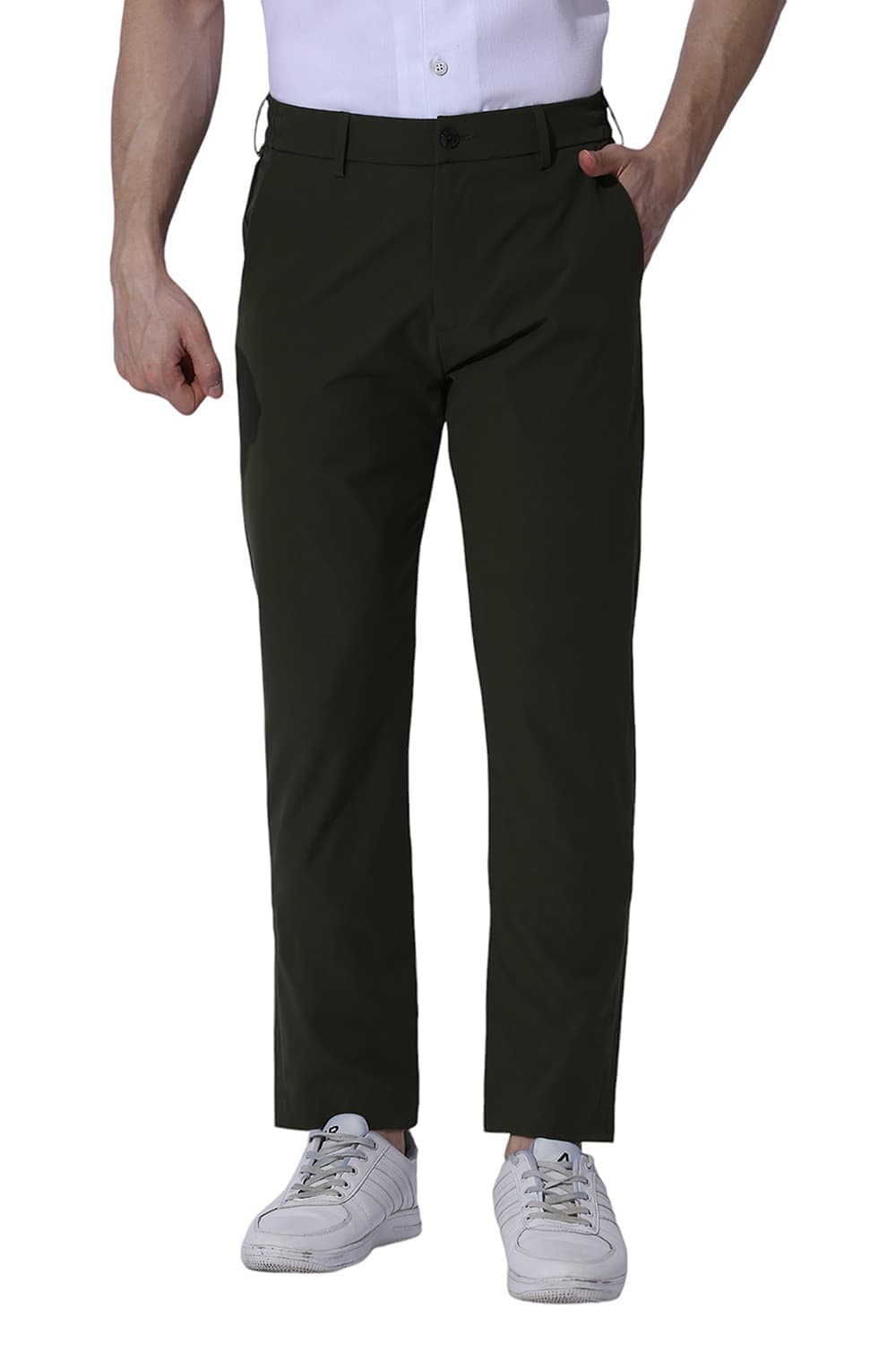 DRIFT FIT POLYESTER STRETCH TROUSERS