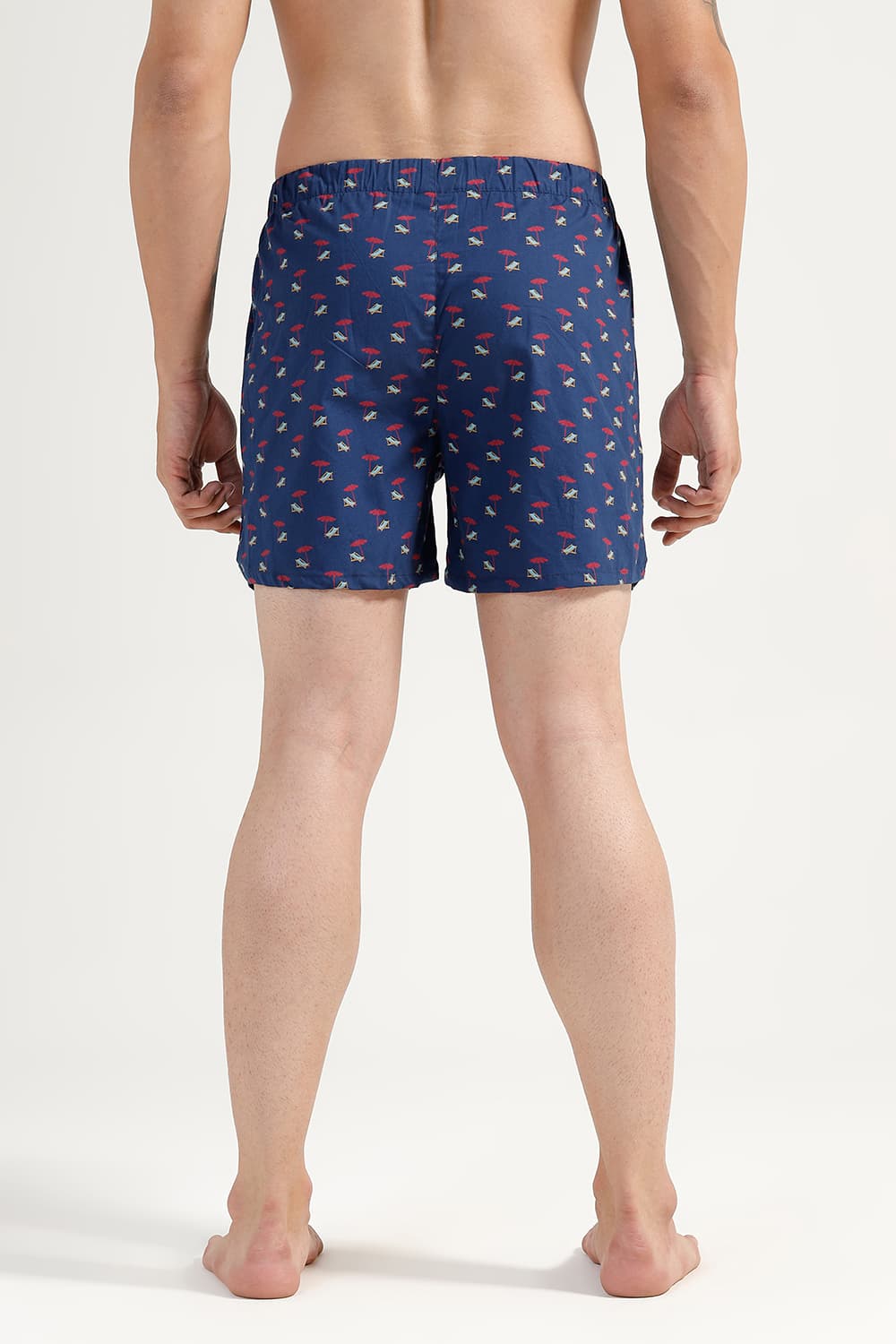 SLIM FIT COTTON PRINTED BOXER SHORTS