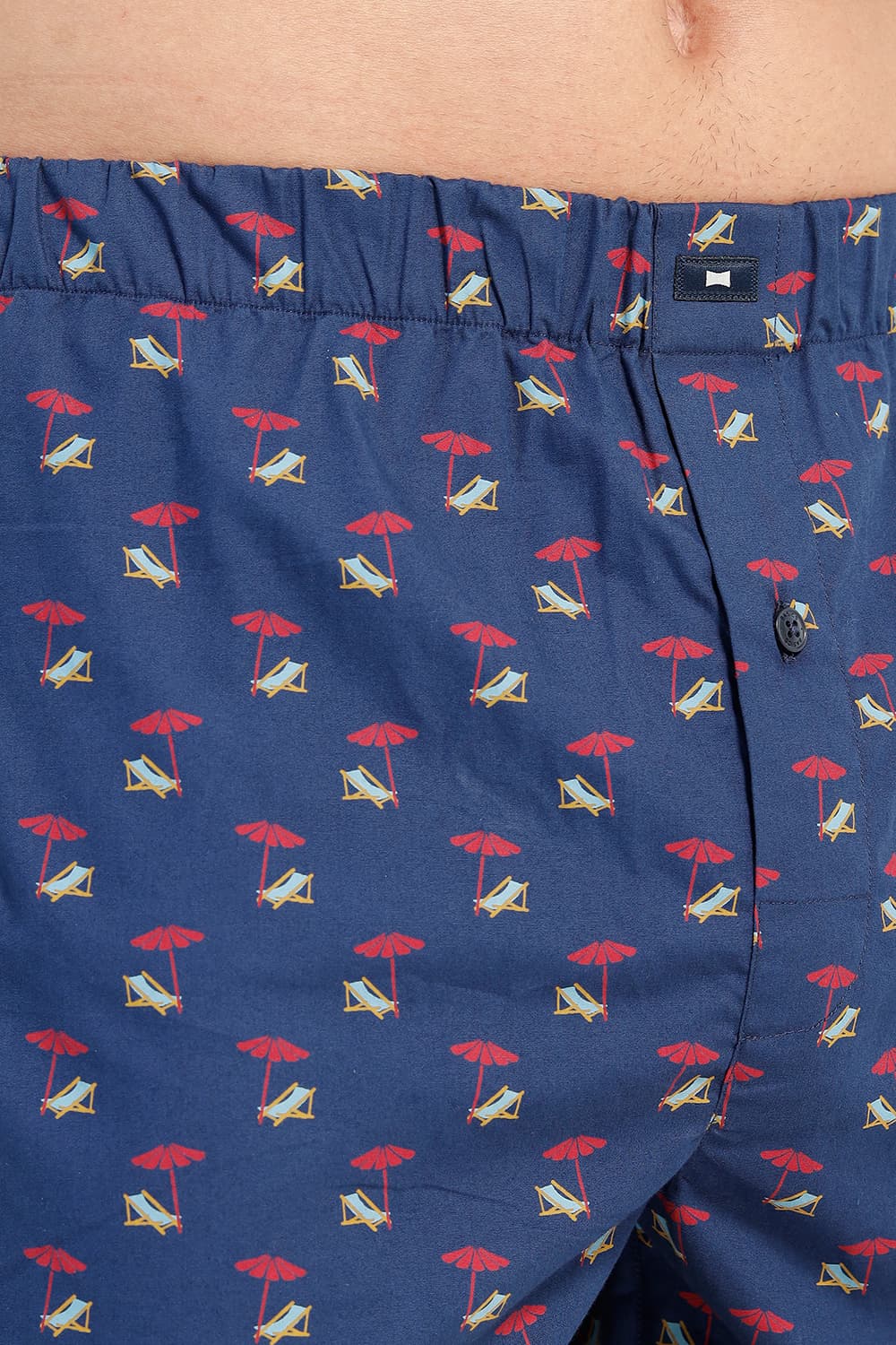 SLIM FIT COTTON PRINTED BOXER SHORTS