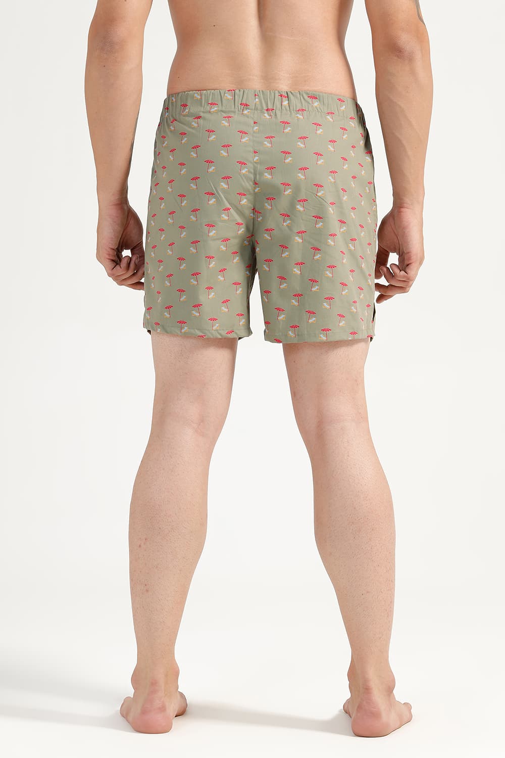 SLIM FIT COTTON PRINTED BOXER SHORTS