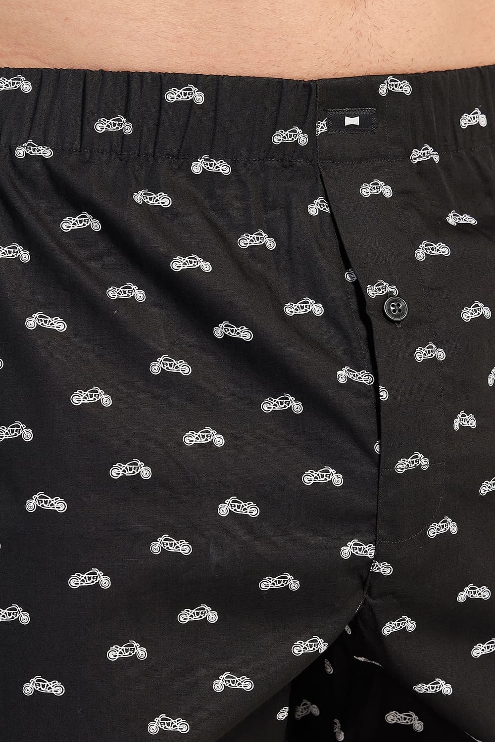 SLIM FIT COTTON PRINTED BOXER SHORTS