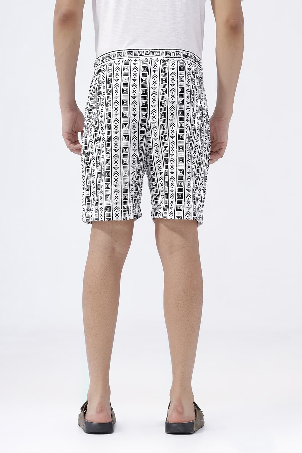 COMFORT FIT COTTON HOPSACK DOBBY PRINTED CO-ORDS