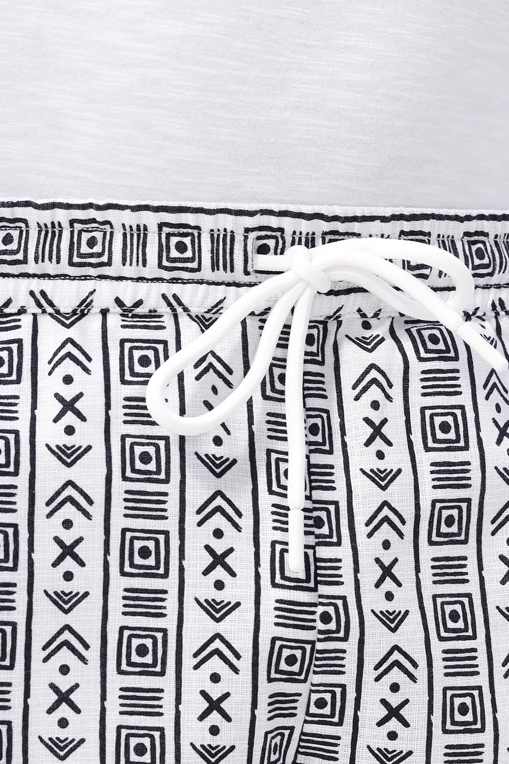 COMFORT FIT COTTON HOPSACK DOBBY PRINTED CO-ORDS