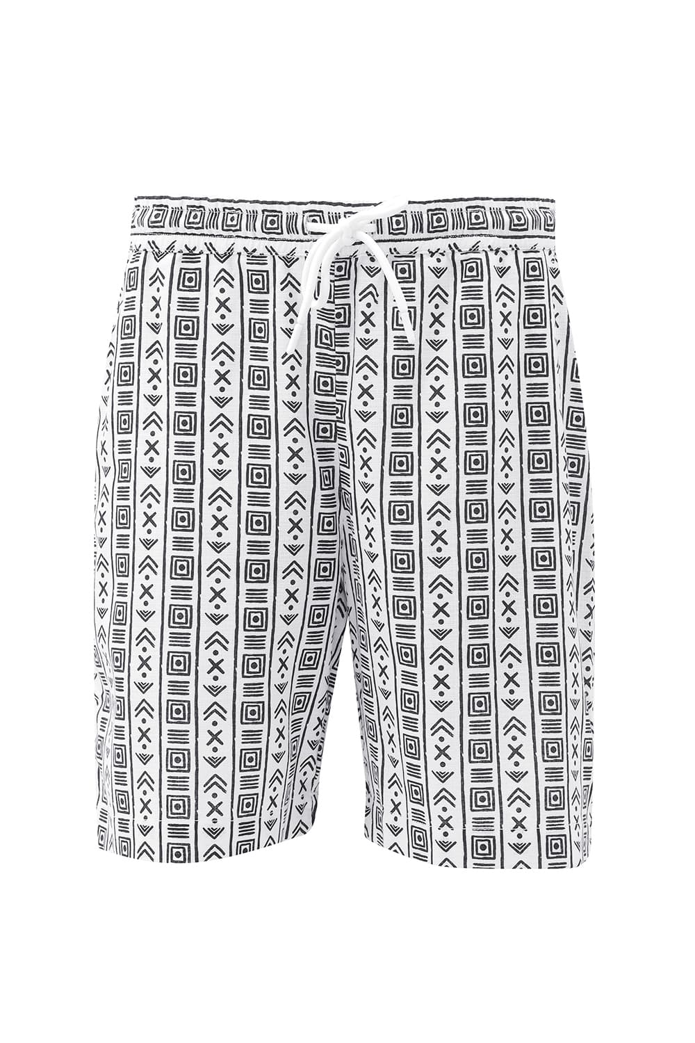 COMFORT FIT COTTON HOPSACK DOBBY PRINTED CO-ORDS