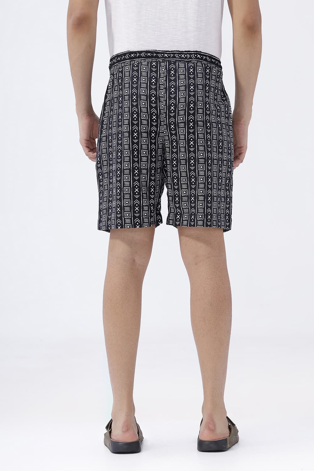 COMFORT FIT COTTON HOPSACK DOBBY PRINTED CO-ORDS