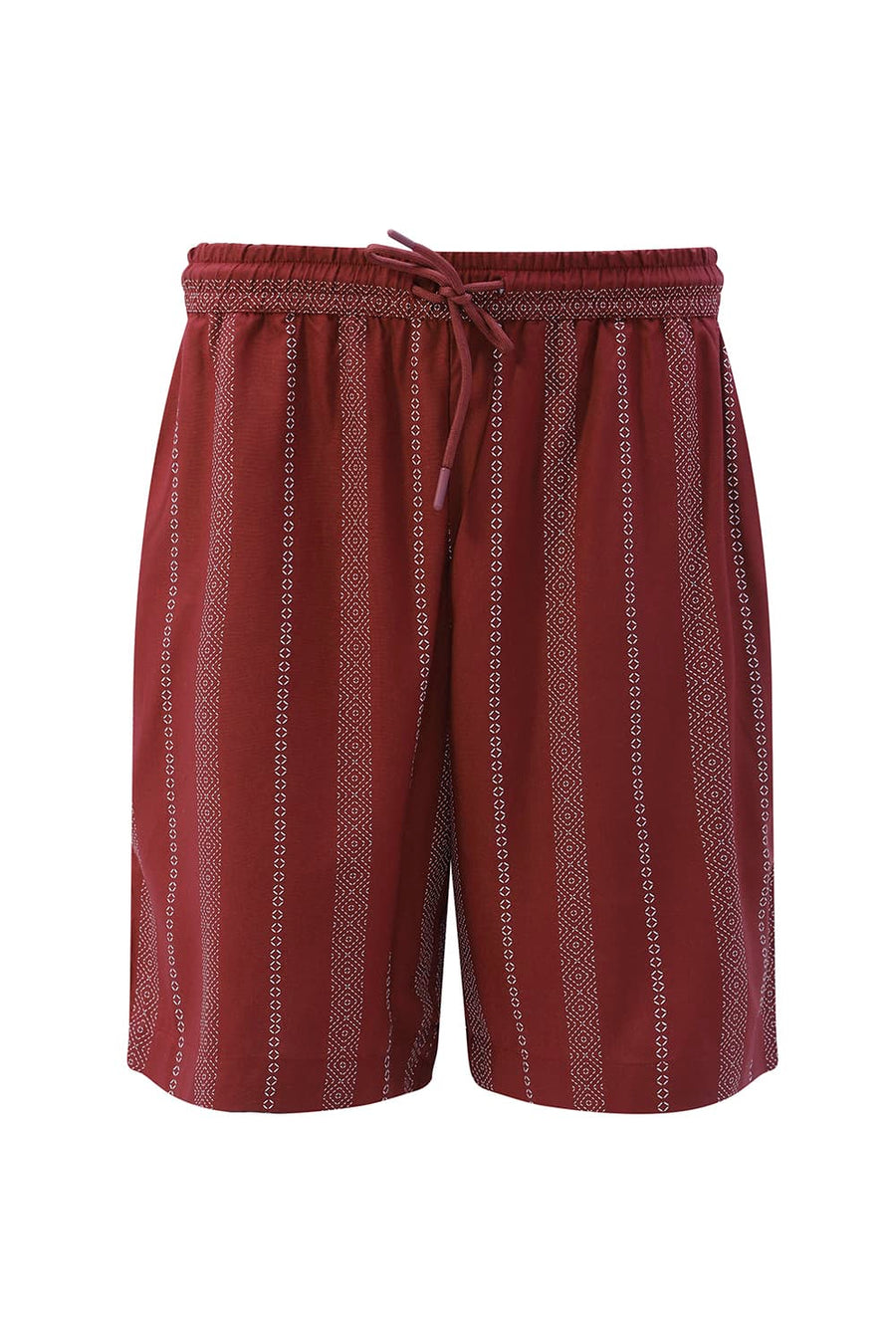 BASICS COMFORT FIT NEW MAROON VISCOSE PRINTED CO-ORDS