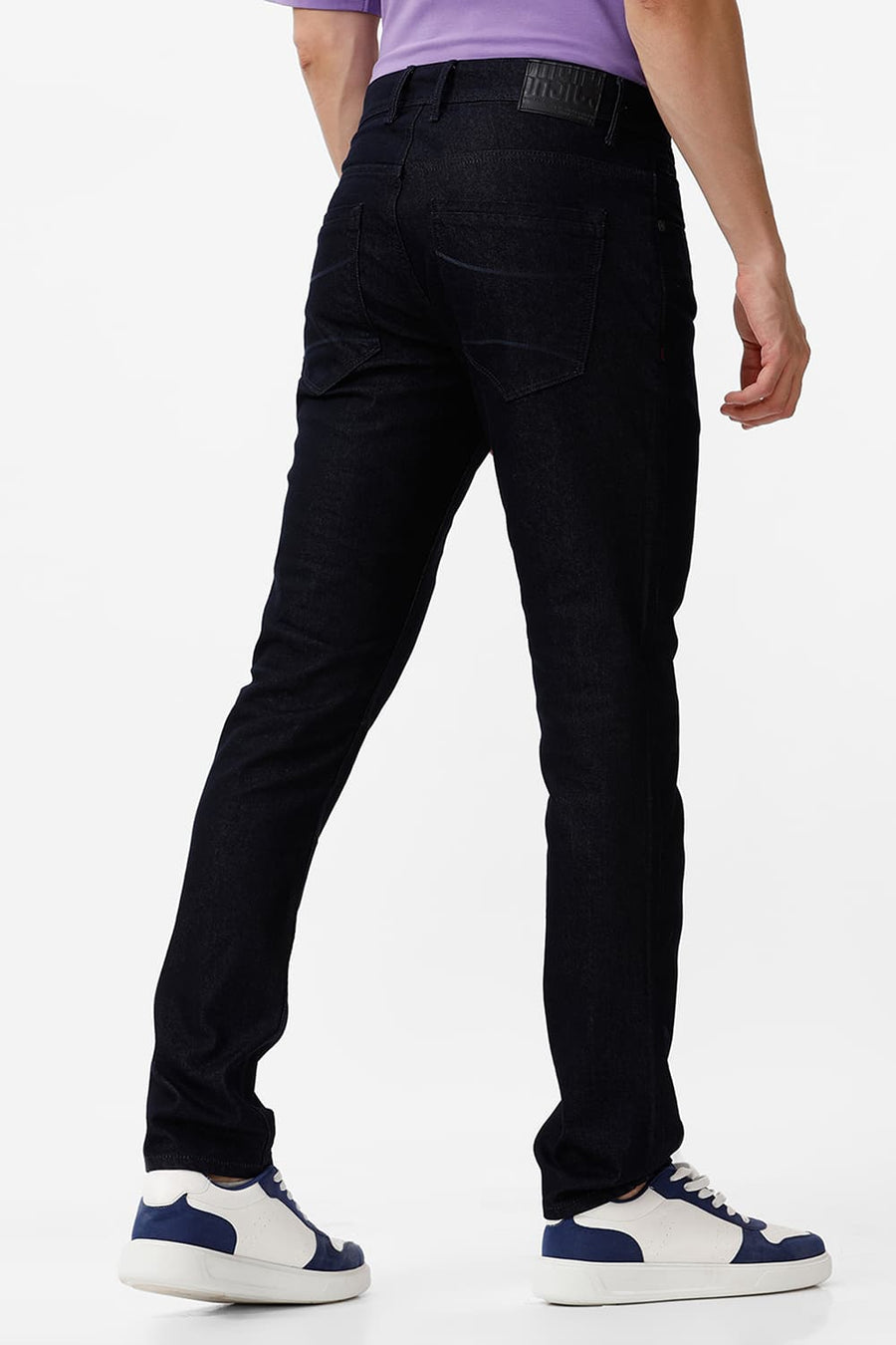 BASICS BLADE FIT SKY CAPTAIN COTTON POLYESTER STRETCH JEAN