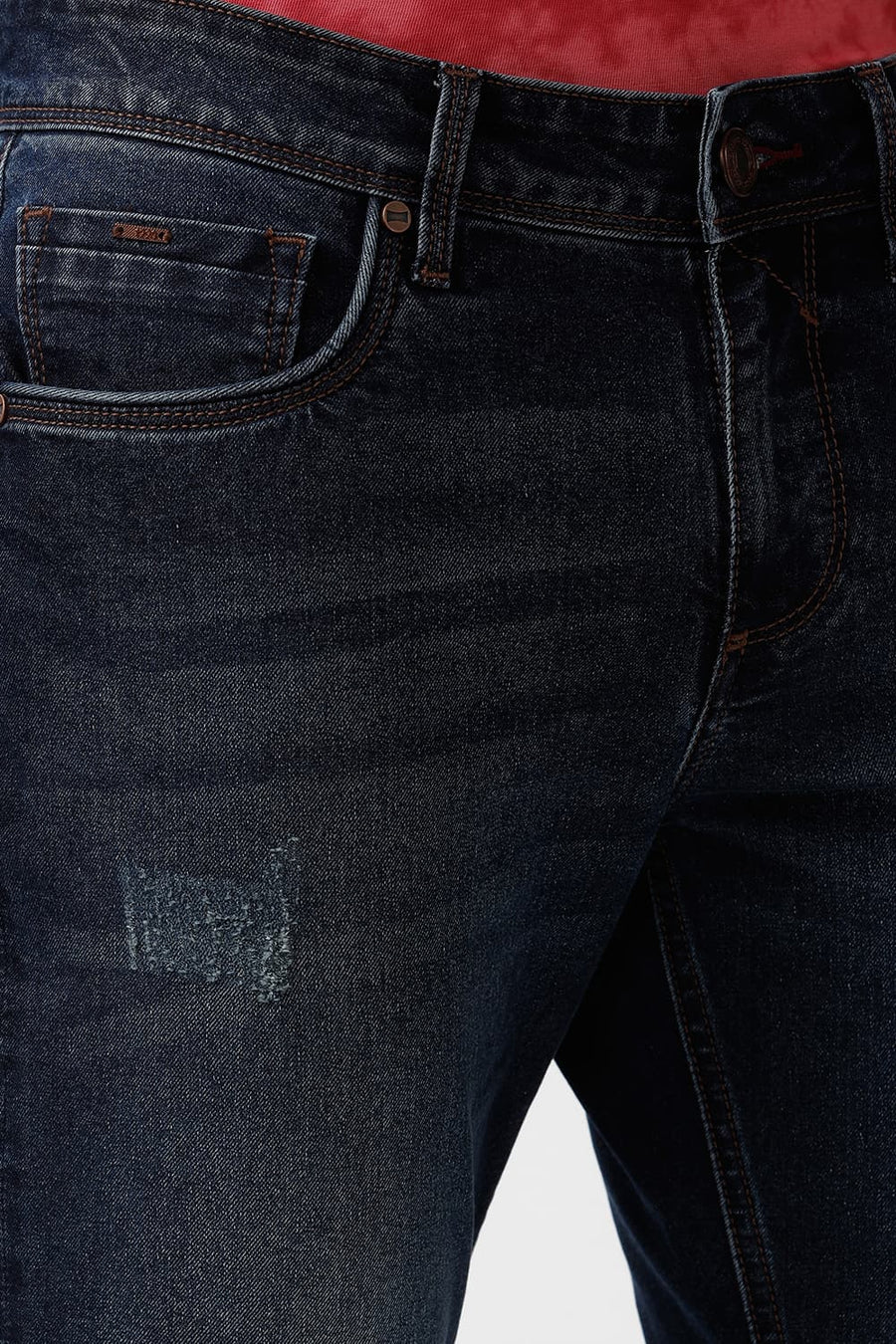 BASICS TORQUE FIT OUTER SPACE COTTON POLYESTER STRETCH JEAN