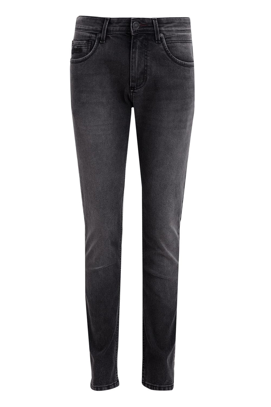 BASICS TORQUE FIT EBONY COTTON POLYESTER STRETCH JEAN