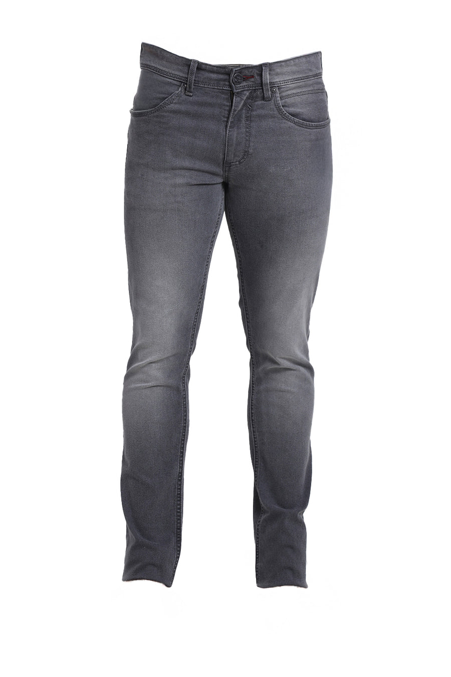 BASICS BLADE FIT DARK GULLGREY COTTON POLYESTER STRETCH JEAN