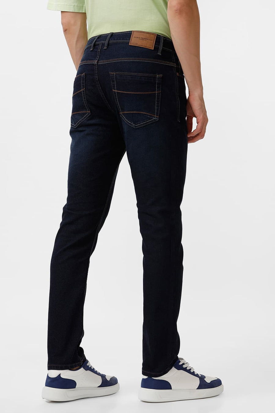 BASICS TORQUE FIT PARISIAN NIGHT COTTON POLYESTER STRETCH JEAN