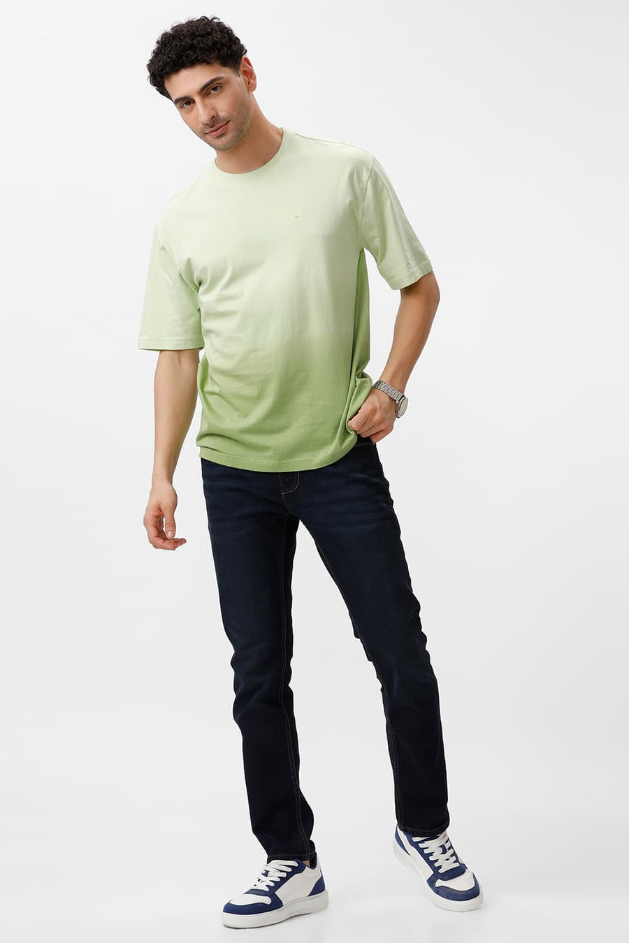BASICS TORQUE FIT PARISIAN NIGHT COTTON POLYESTER STRETCH JEAN