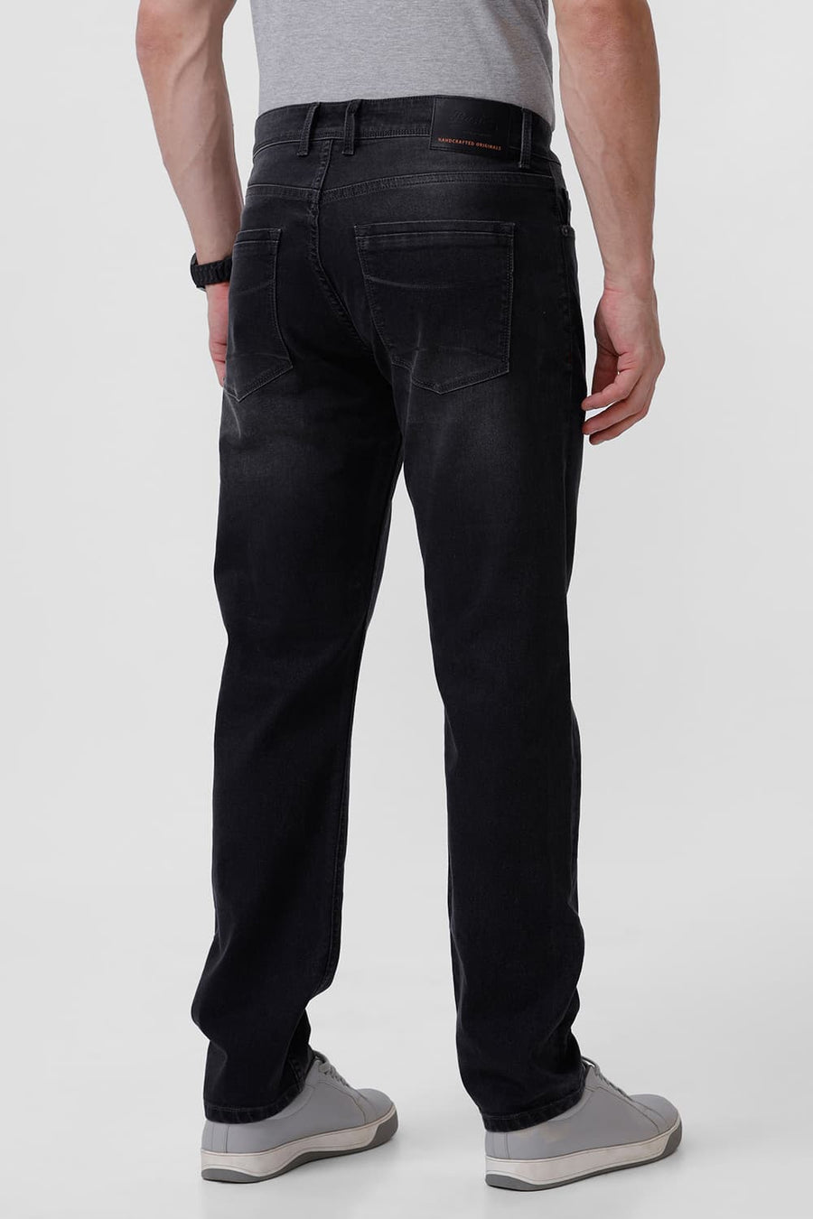 BASICS DRIFT FIT DARK SHADOW COTTON POLYESTER STRETCH JEAN