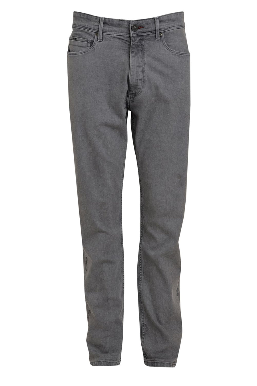 BASICS DRIFT FIT STEEL GREY COTTON STRETCH JEAN
