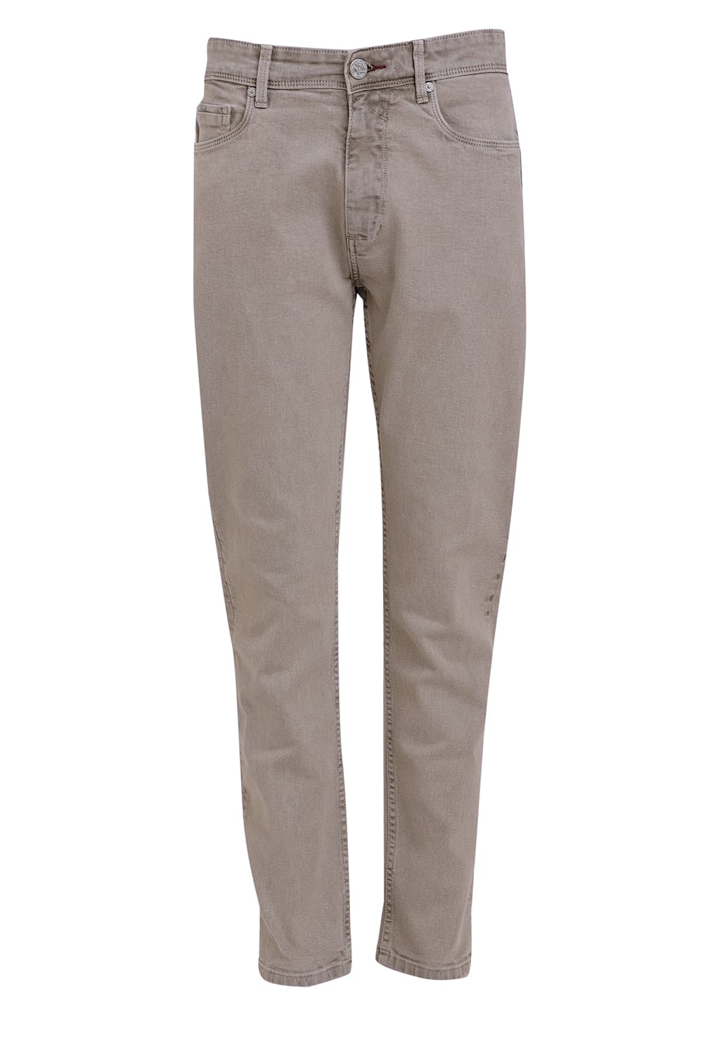 BASICS DRIFT FIT COBBLE STONE COTTON STRETCH JEAN