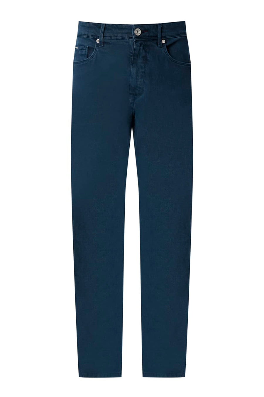 BASICS DRIFT FIT MAROON COTTON STRETCH PLAIN JEANS