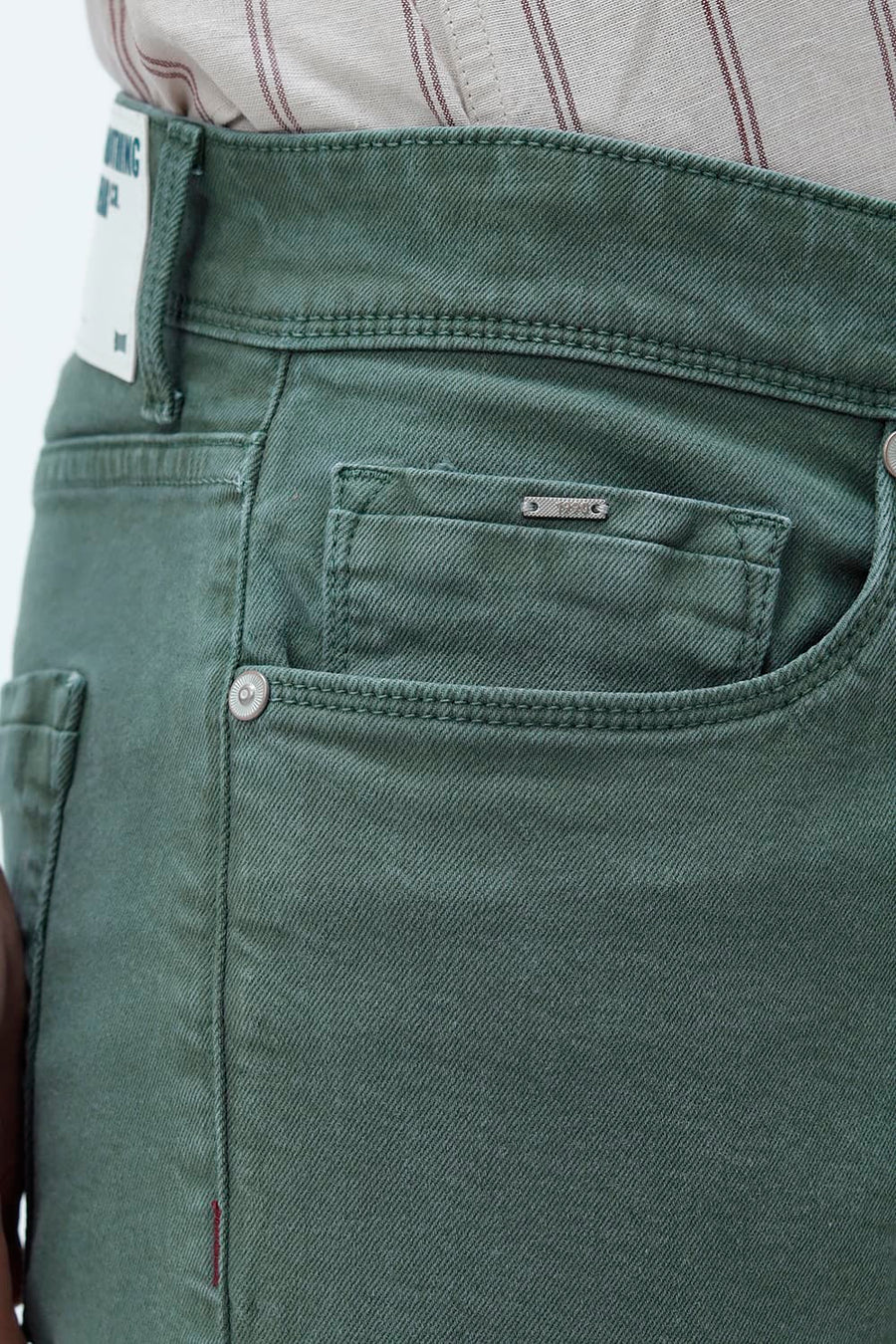 BASICS DRIFT FIT BLACK COTTON STRETCH PLAIN JEANS