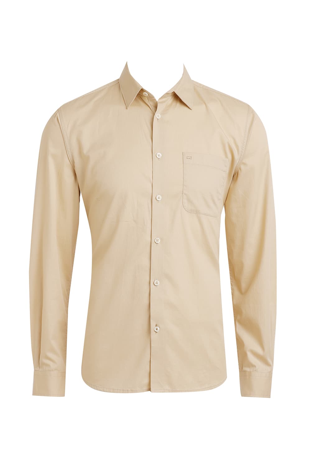 SLIM FIT COTTON TWILL SHIRT