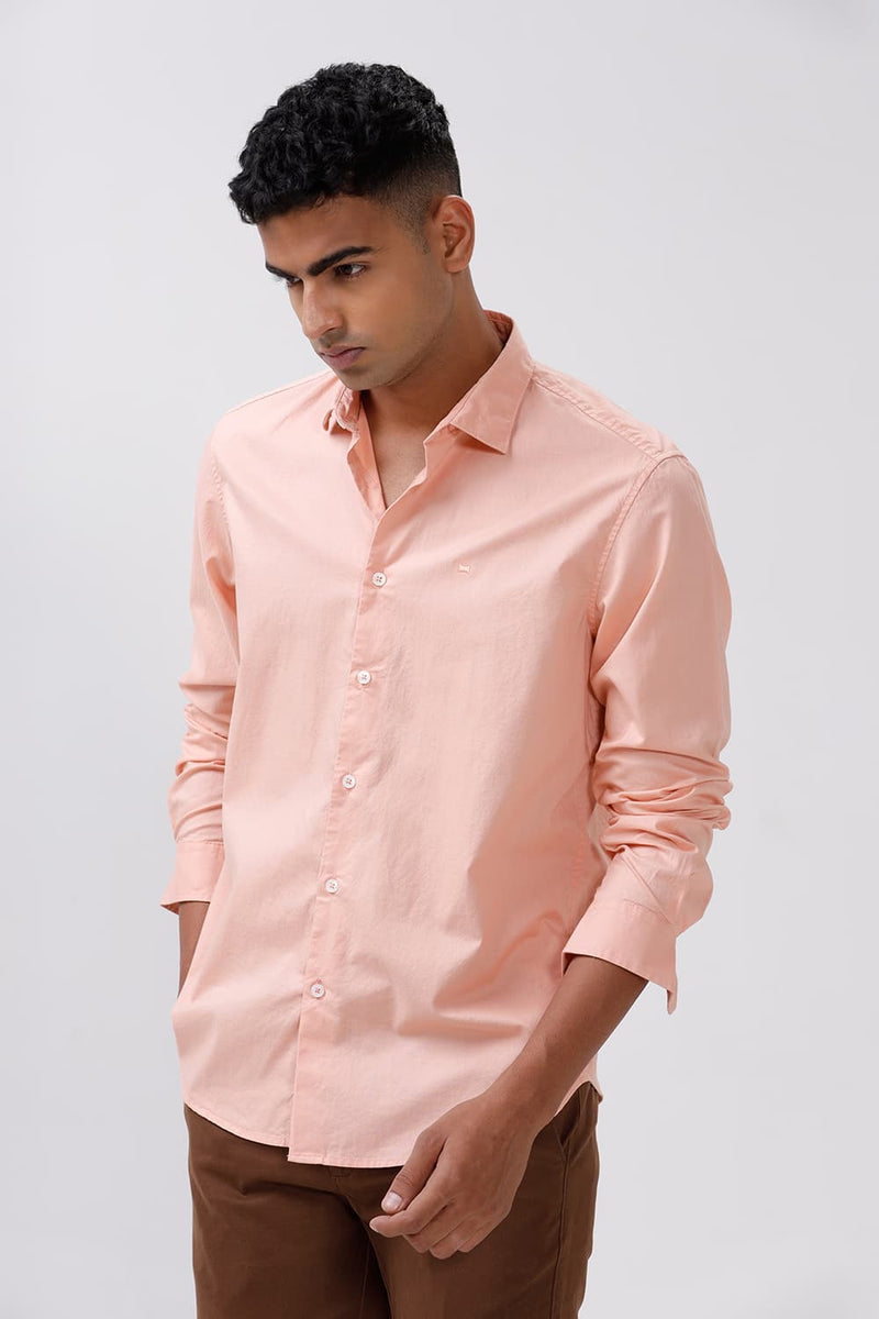 SLIM FIT COTTON OXFORD SHIRT