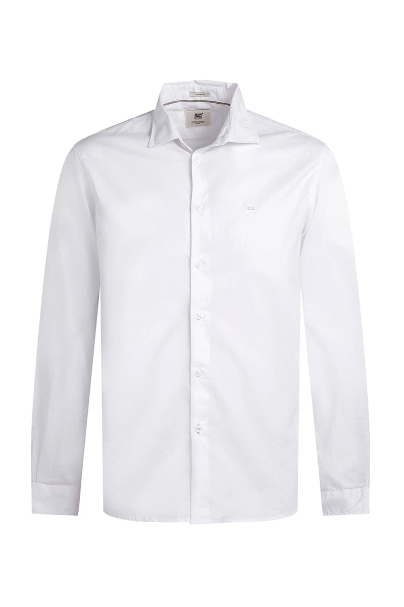 SLIM FIT COTTON OXFORD SHIRT