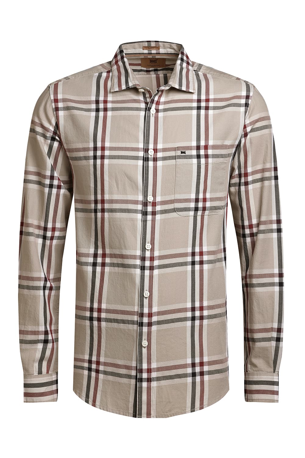 SLIM FIT TWILL CHECKS SHIRT