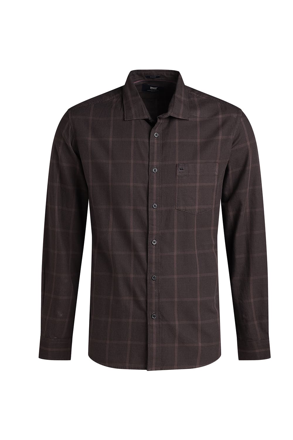 SLIM FIT TWILL CHECKS SHIRT