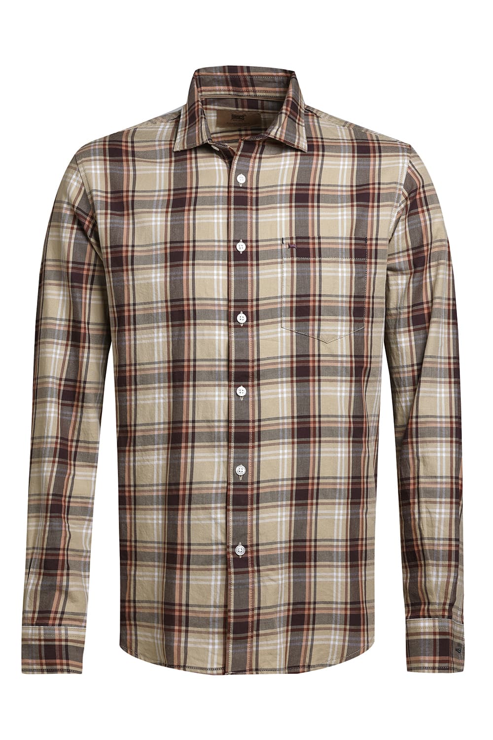 SLIM FIT TWILL CHECKS SHIRT