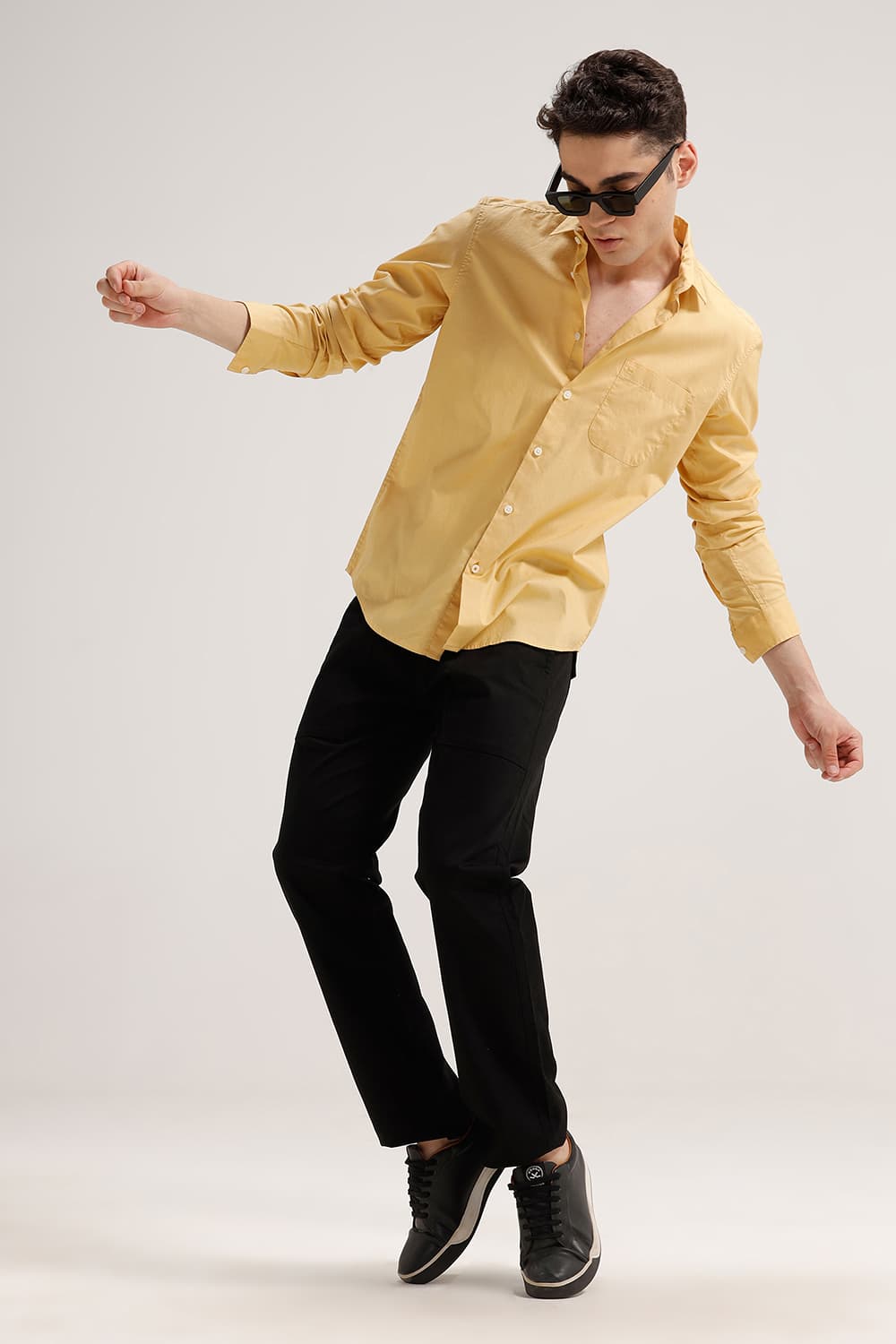 SLIM FIT COTTON OXFORD SHIRT